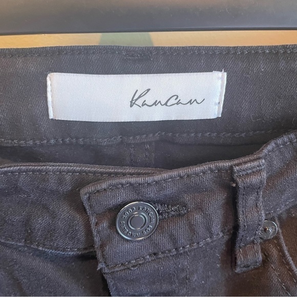 KANCAN Estilo Black Distressed Raw Hem 26 - Picture 2 of 6